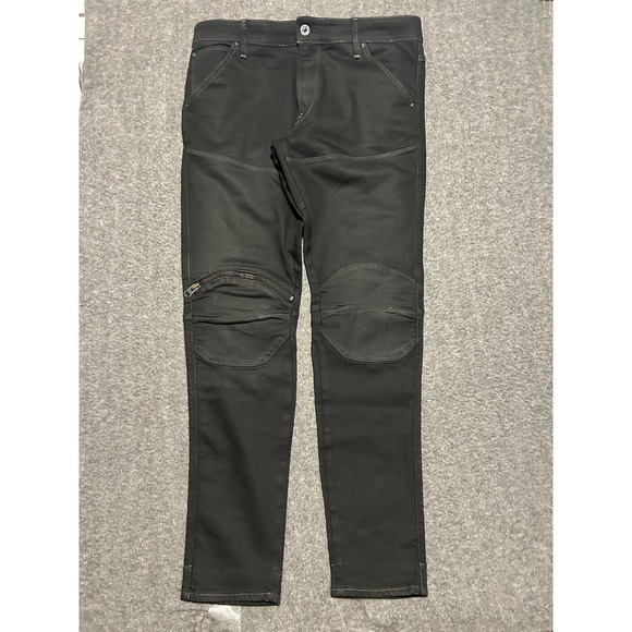 g star raw Other - G star 3D zip knee skinny jeans black mens casual fit 36x32 biker denim